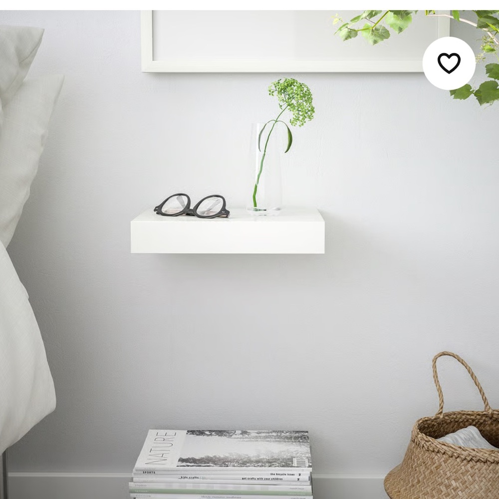 IKEA Lack floating wall shelves x2 NEW